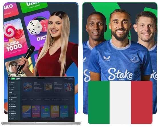 Il sito di casino Stake è legale in Italia